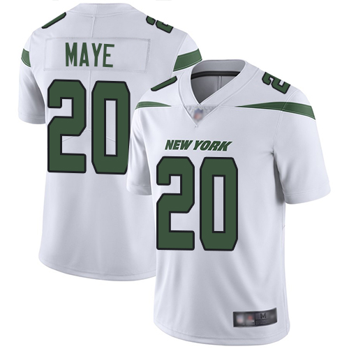 New York Jets Limited White Men Marcus Maye Road Jersey NFL Football 20 Vapor Untouchable